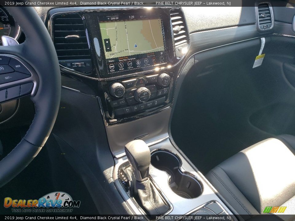 2019 Jeep Grand Cherokee Limited 4x4 Diamond Black Crystal Pearl / Black Photo #10