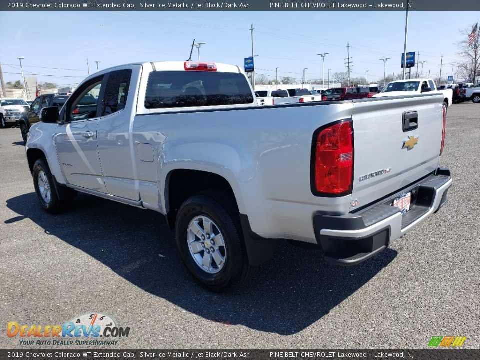 2019 Chevrolet Colorado WT Extended Cab Silver Ice Metallic / Jet Black/Dark Ash Photo #4