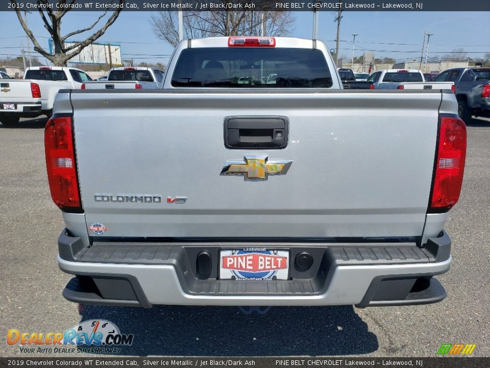 2019 Chevrolet Colorado WT Extended Cab Silver Ice Metallic / Jet Black/Dark Ash Photo #5