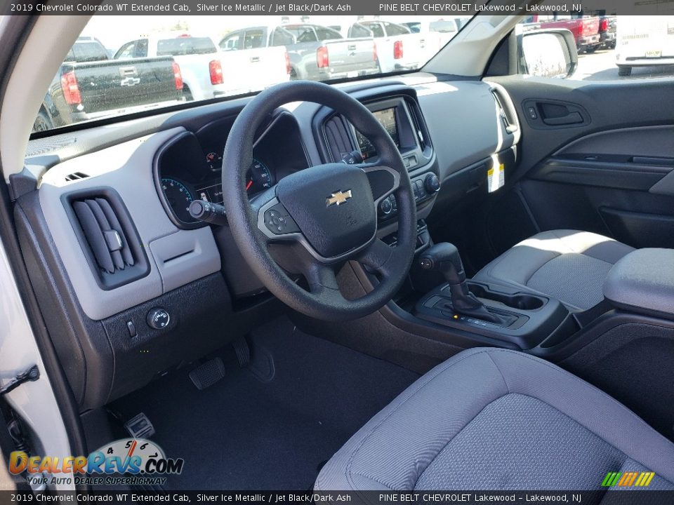 2019 Chevrolet Colorado WT Extended Cab Silver Ice Metallic / Jet Black/Dark Ash Photo #8
