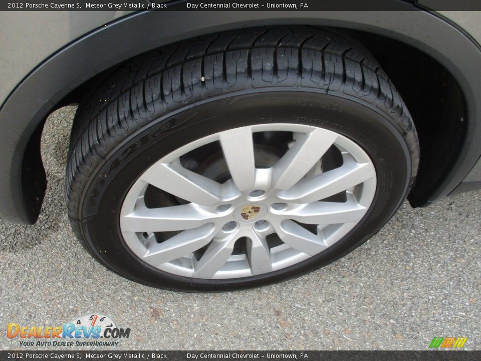 2012 Porsche Cayenne S Meteor Grey Metallic / Black Photo #9
