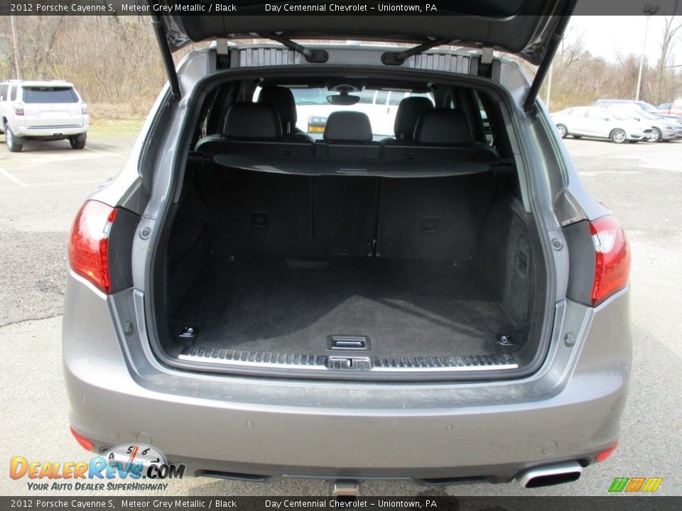 2012 Porsche Cayenne S Meteor Grey Metallic / Black Photo #10