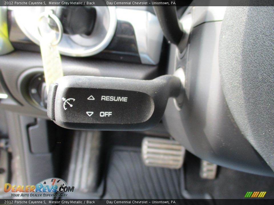 2012 Porsche Cayenne S Meteor Grey Metallic / Black Photo #36