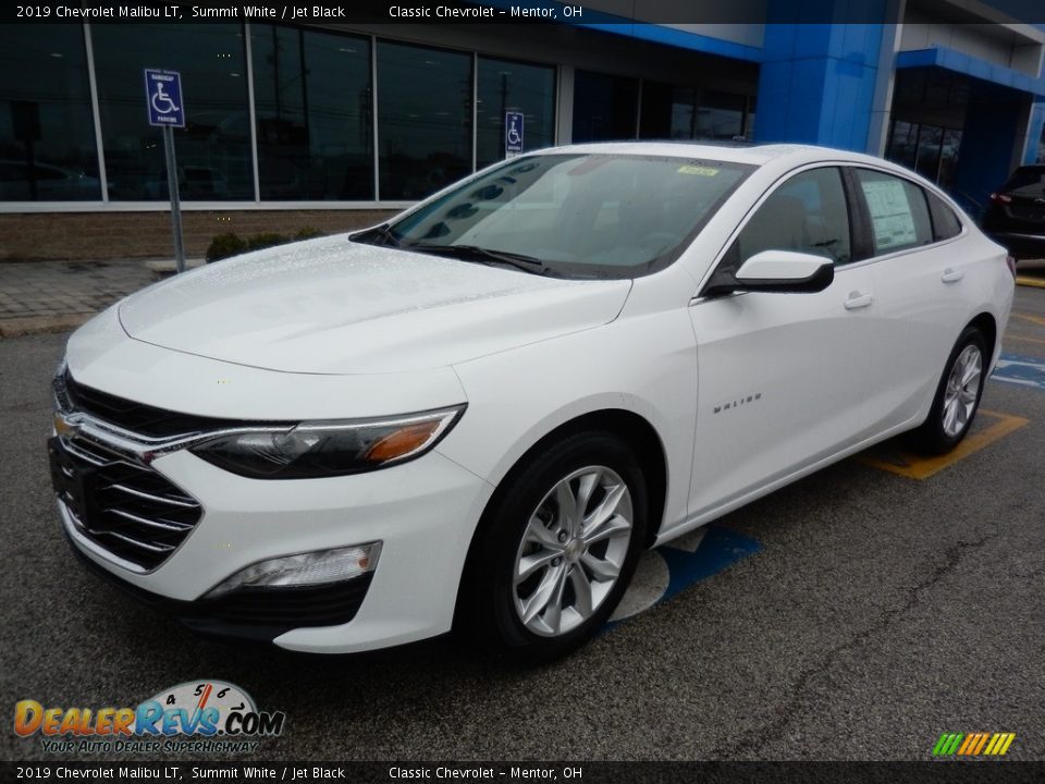 2019 Chevrolet Malibu LT Summit White / Jet Black Photo #1