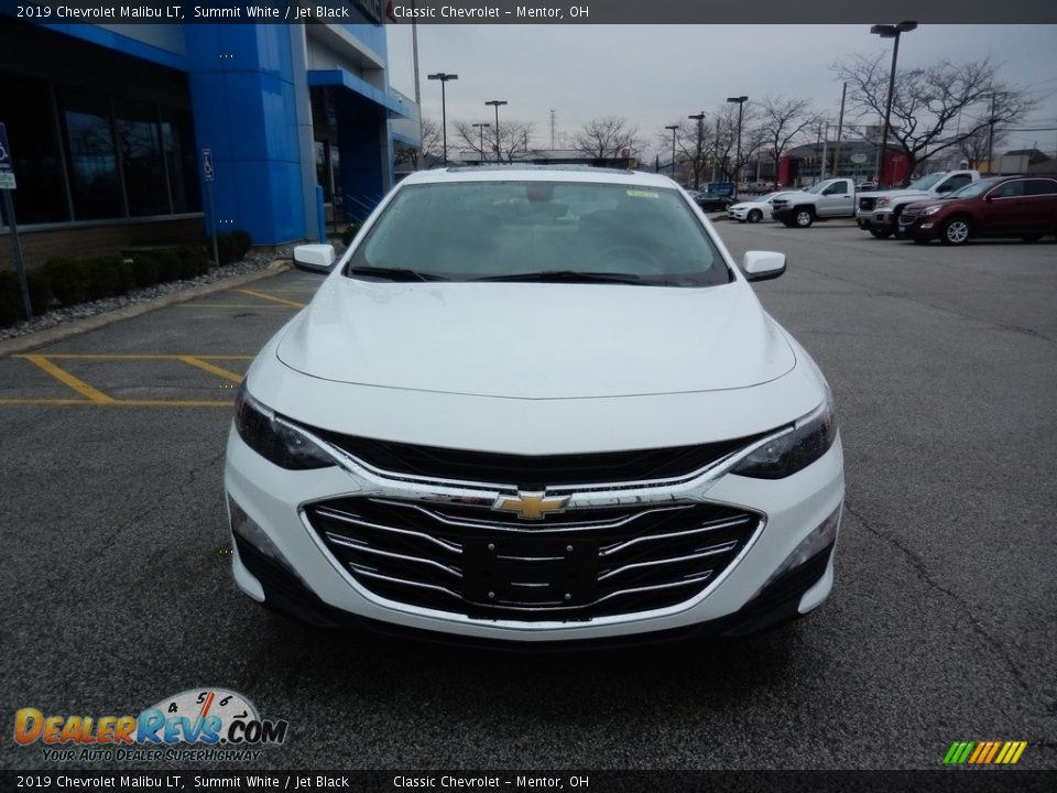 2019 Chevrolet Malibu LT Summit White / Jet Black Photo #2