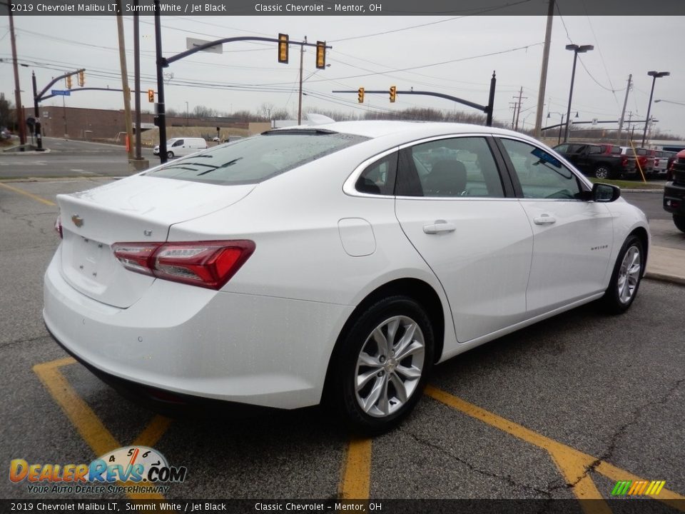 2019 Chevrolet Malibu LT Summit White / Jet Black Photo #4
