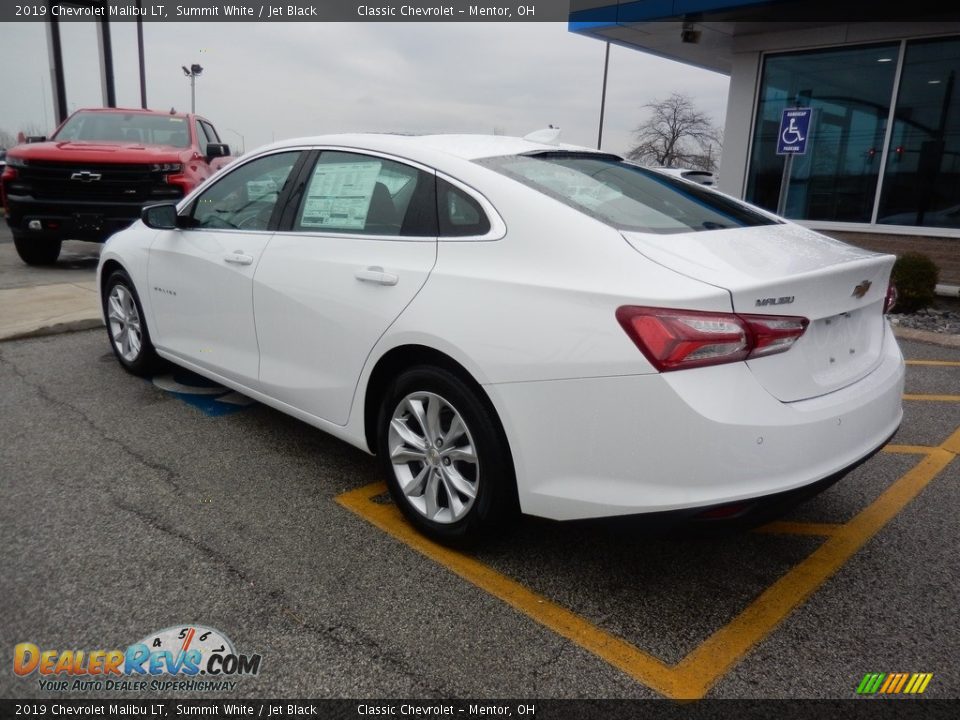 2019 Chevrolet Malibu LT Summit White / Jet Black Photo #5