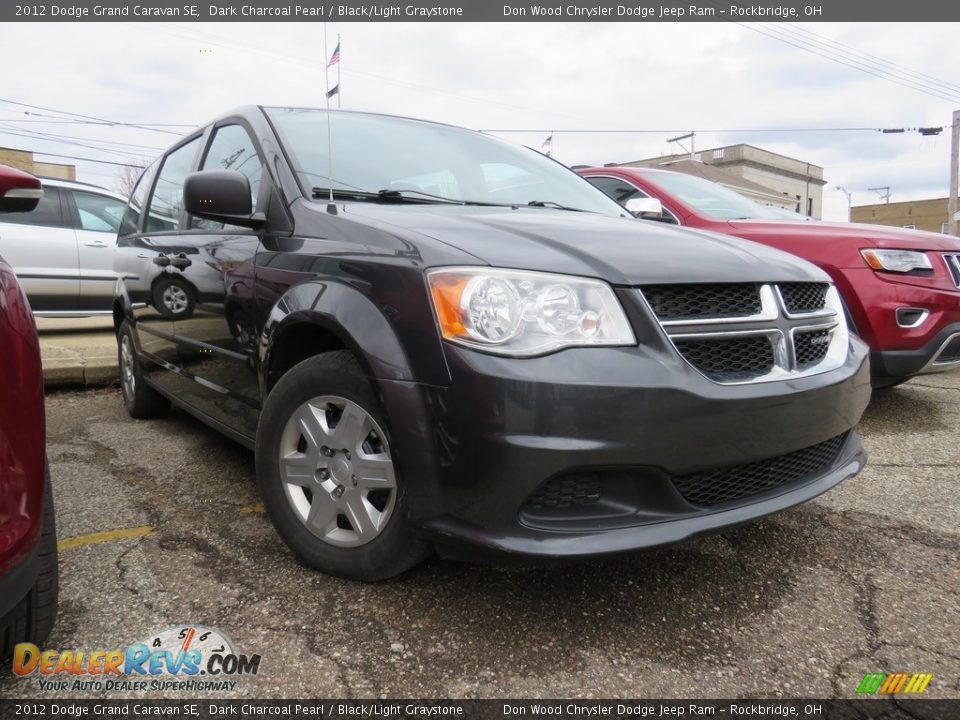 2012 Dodge Grand Caravan SE Dark Charcoal Pearl / Black/Light Graystone Photo #1