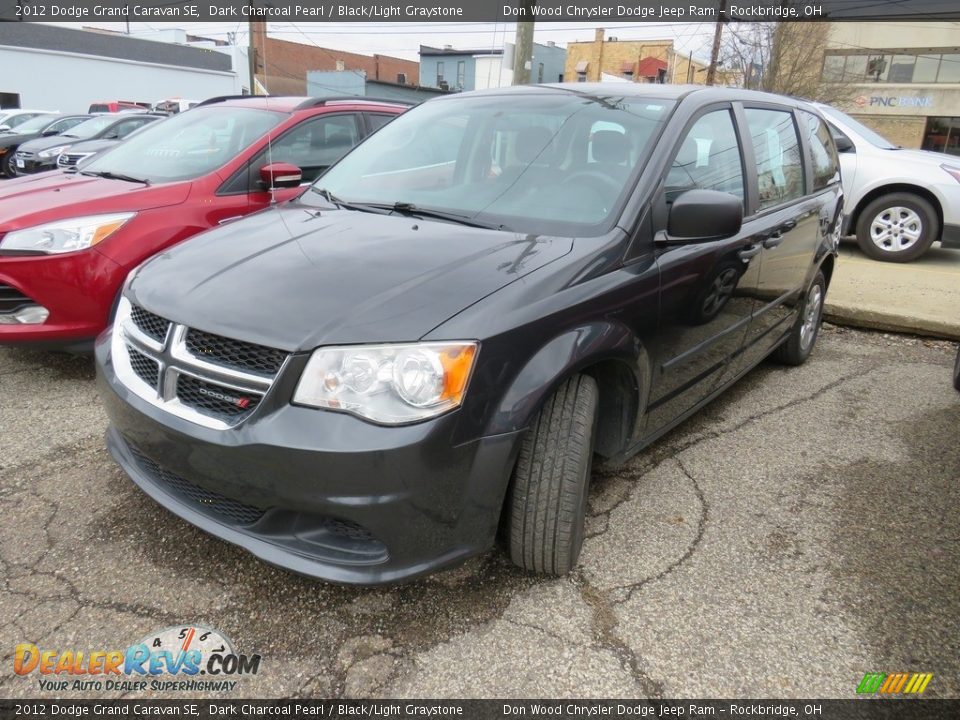 2012 Dodge Grand Caravan SE Dark Charcoal Pearl / Black/Light Graystone Photo #6