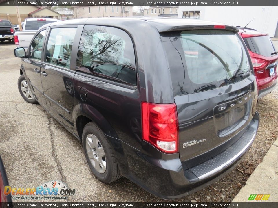 2012 Dodge Grand Caravan SE Dark Charcoal Pearl / Black/Light Graystone Photo #9