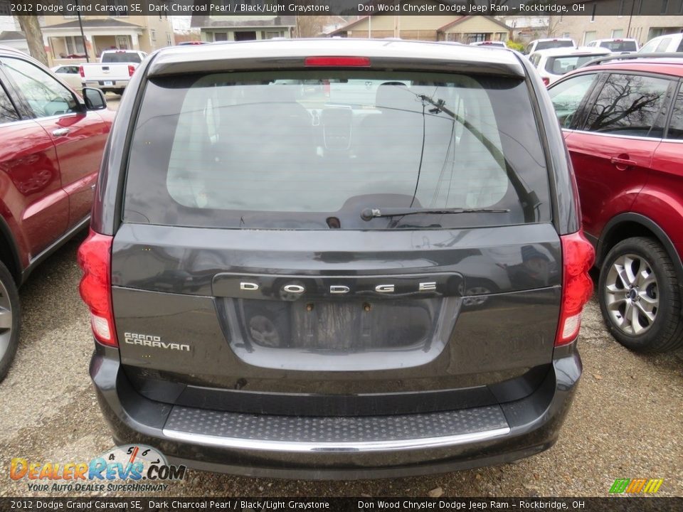 2012 Dodge Grand Caravan SE Dark Charcoal Pearl / Black/Light Graystone Photo #10