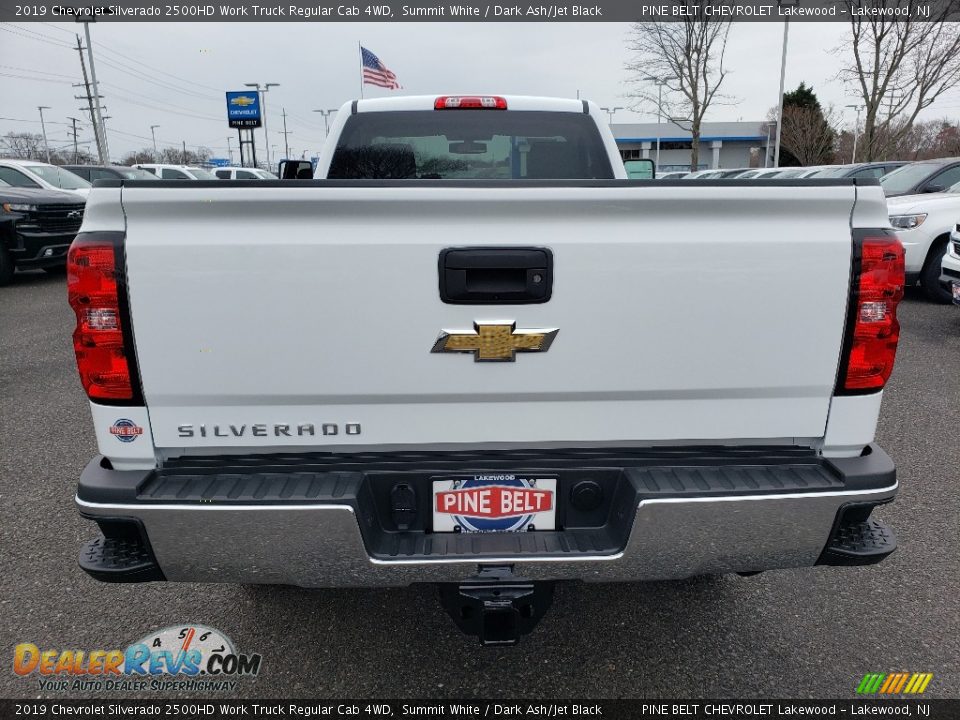 2019 Chevrolet Silverado 2500HD Work Truck Regular Cab 4WD Summit White / Dark Ash/Jet Black Photo #5