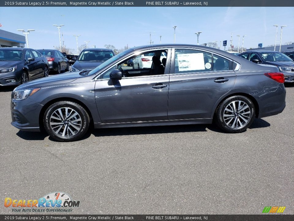 2019 Subaru Legacy 2.5i Premium Magnetite Gray Metallic / Slate Black Photo #3