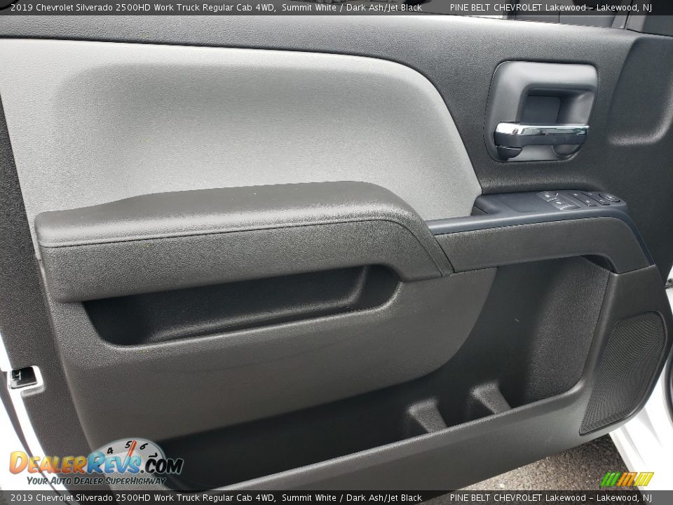 2019 Chevrolet Silverado 2500HD Work Truck Regular Cab 4WD Summit White / Dark Ash/Jet Black Photo #8