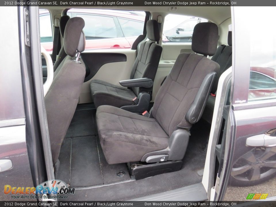 2012 Dodge Grand Caravan SE Dark Charcoal Pearl / Black/Light Graystone Photo #16