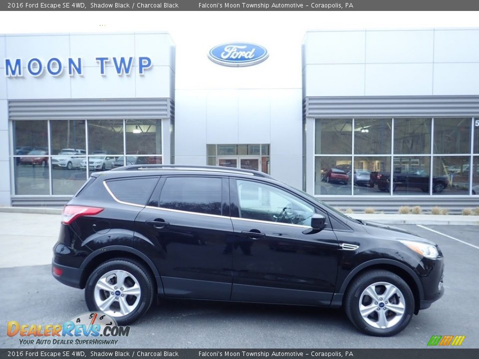 2016 Ford Escape SE 4WD Shadow Black / Charcoal Black Photo #1