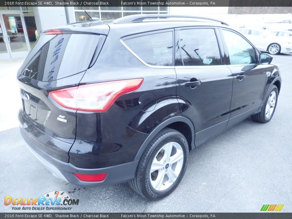 2016 Ford Escape SE 4WD Shadow Black / Charcoal Black Photo #2