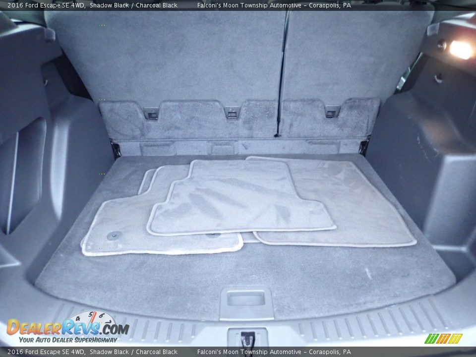 2016 Ford Escape SE 4WD Shadow Black / Charcoal Black Photo #3