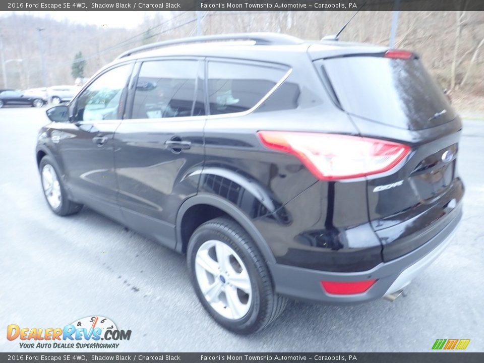 2016 Ford Escape SE 4WD Shadow Black / Charcoal Black Photo #4