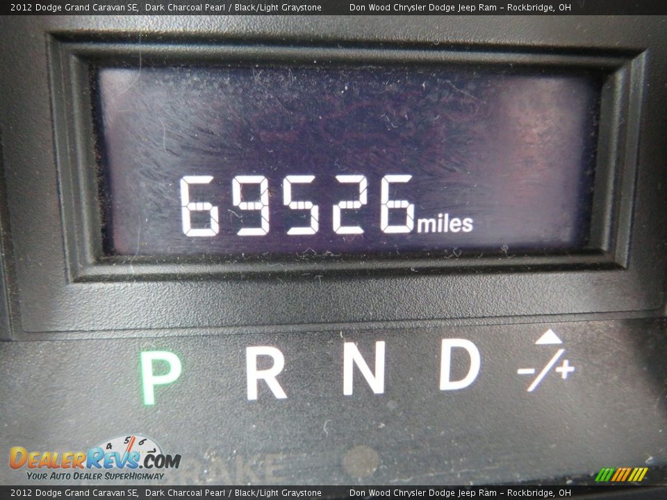 2012 Dodge Grand Caravan SE Dark Charcoal Pearl / Black/Light Graystone Photo #22