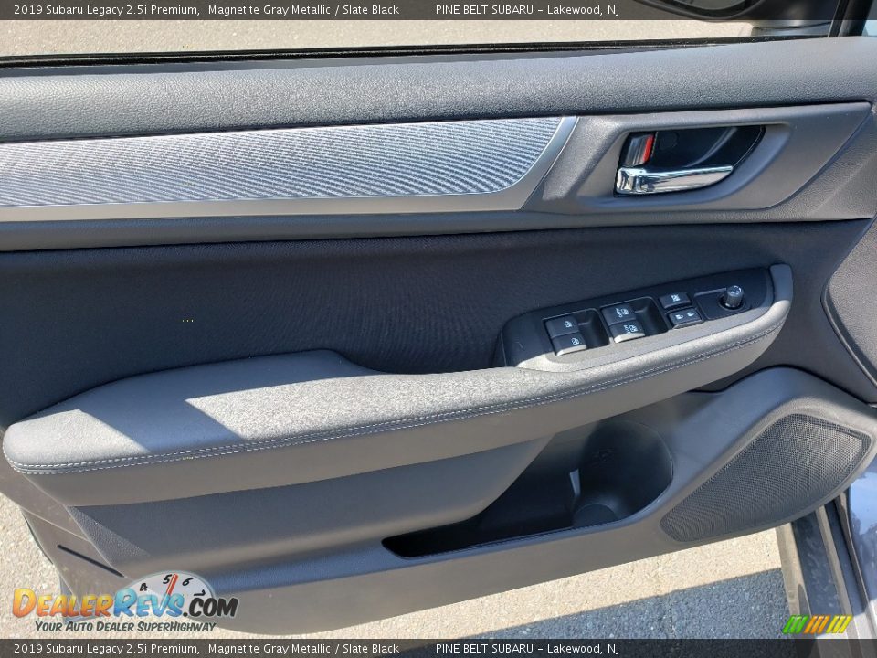 2019 Subaru Legacy 2.5i Premium Magnetite Gray Metallic / Slate Black Photo #7
