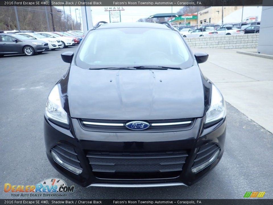 2016 Ford Escape SE 4WD Shadow Black / Charcoal Black Photo #7