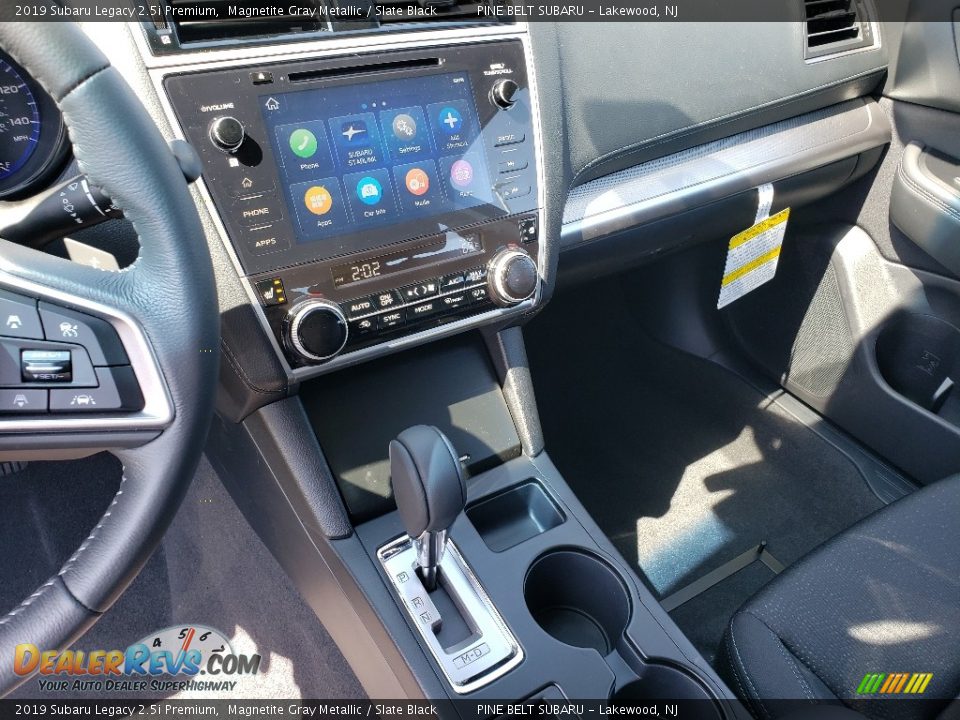 2019 Subaru Legacy 2.5i Premium Magnetite Gray Metallic / Slate Black Photo #9