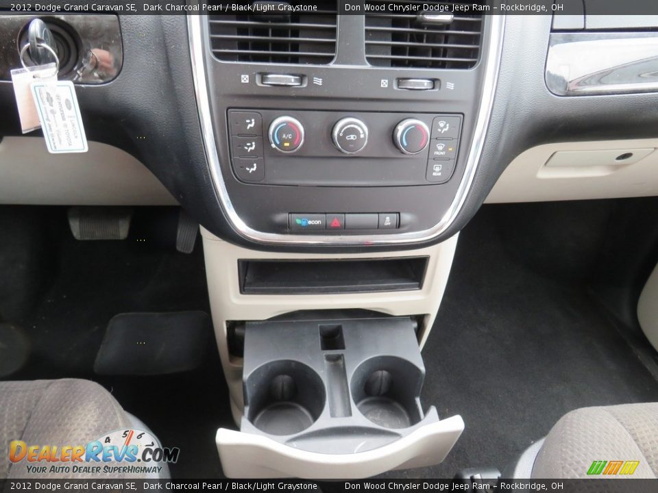 2012 Dodge Grand Caravan SE Dark Charcoal Pearl / Black/Light Graystone Photo #28