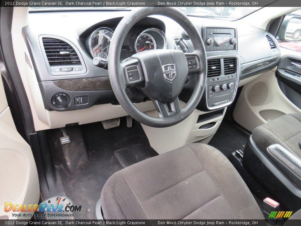 2012 Dodge Grand Caravan SE Dark Charcoal Pearl / Black/Light Graystone Photo #29