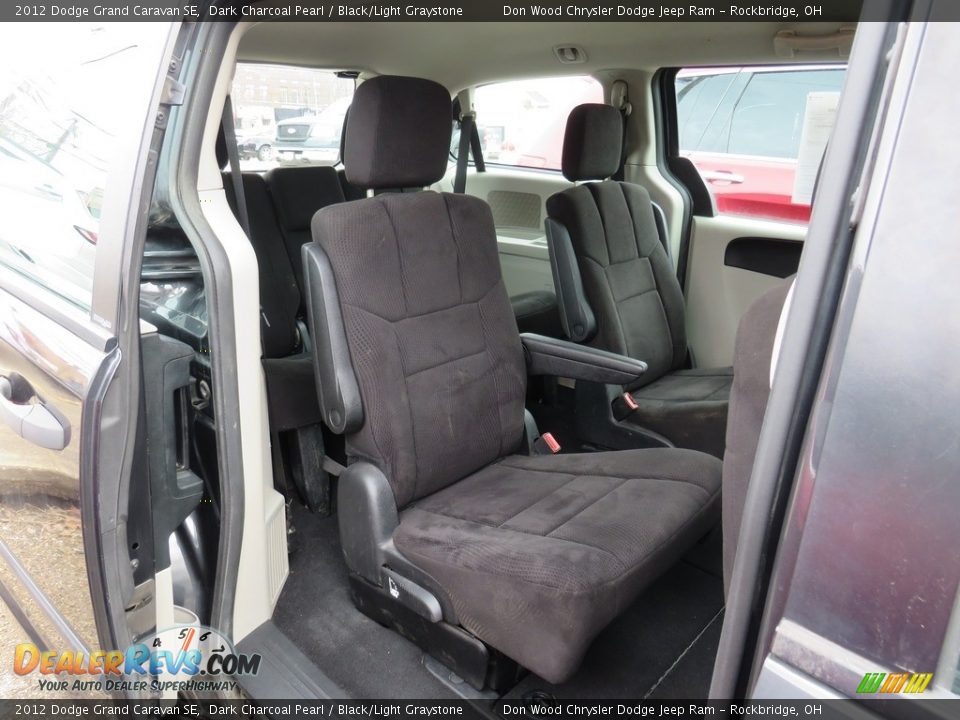 2012 Dodge Grand Caravan SE Dark Charcoal Pearl / Black/Light Graystone Photo #31
