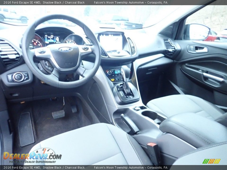 2016 Ford Escape SE 4WD Shadow Black / Charcoal Black Photo #17