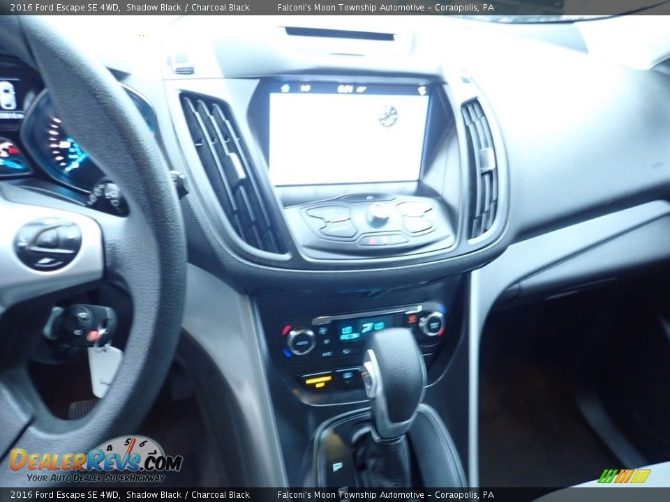 2016 Ford Escape SE 4WD Shadow Black / Charcoal Black Photo #22