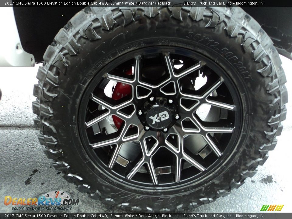 2017 GMC Sierra 1500 Elevation Edition Double Cab 4WD Summit White / Dark Ash/Jet Black Photo #25