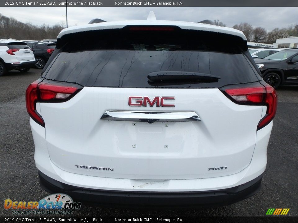 2019 GMC Terrain SLE AWD Summit White / Jet Black Photo #6
