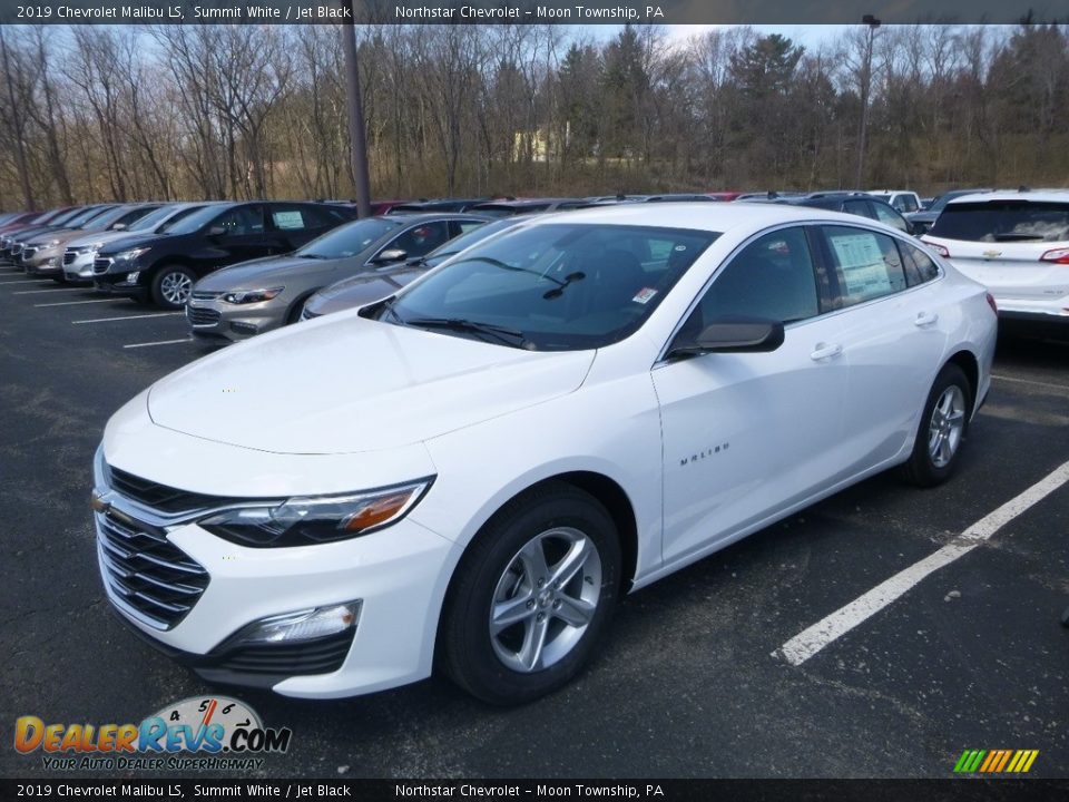 2019 Chevrolet Malibu LS Summit White / Jet Black Photo #1