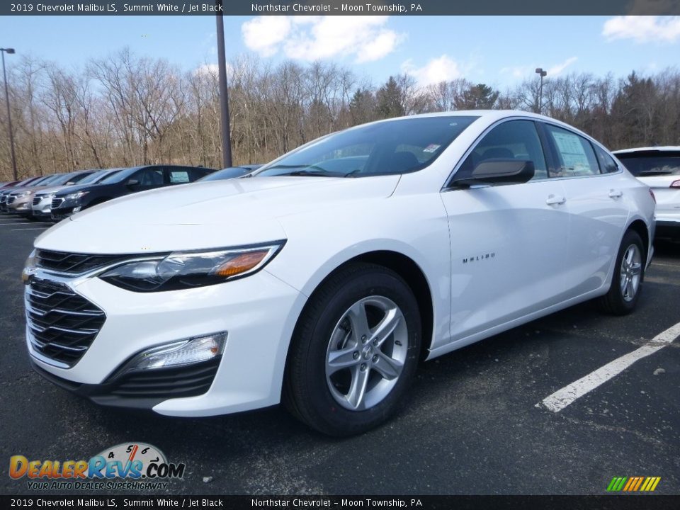 2019 Chevrolet Malibu LS Summit White / Jet Black Photo #2