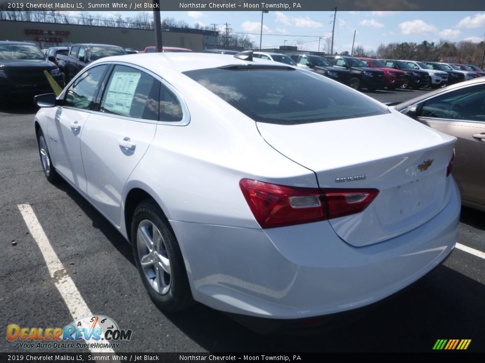 2019 Chevrolet Malibu LS Summit White / Jet Black Photo #3