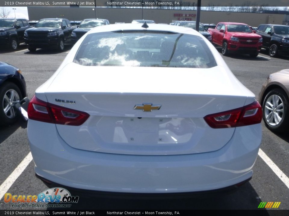 2019 Chevrolet Malibu LS Summit White / Jet Black Photo #4