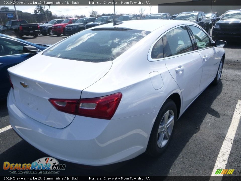2019 Chevrolet Malibu LS Summit White / Jet Black Photo #5