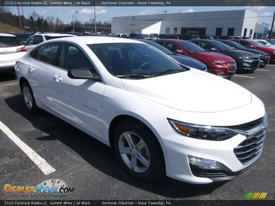 2019 Chevrolet Malibu LS Summit White / Jet Black Photo #6