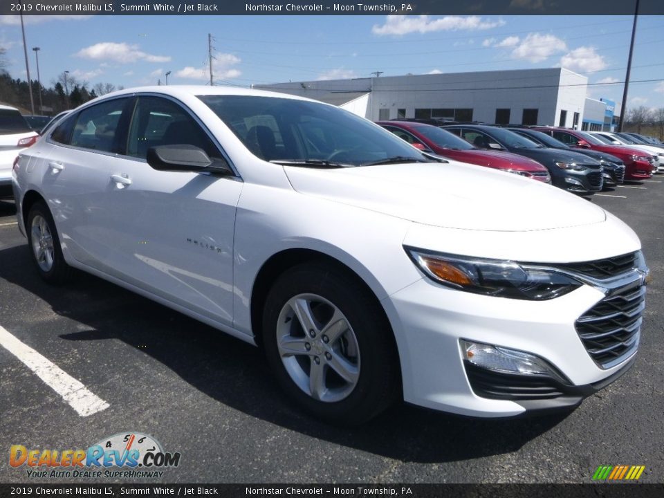 2019 Chevrolet Malibu LS Summit White / Jet Black Photo #7