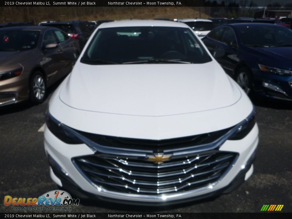 2019 Chevrolet Malibu LS Summit White / Jet Black Photo #8