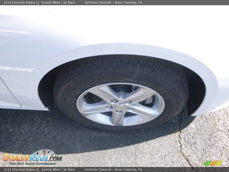 2019 Chevrolet Malibu LS Summit White / Jet Black Photo #9