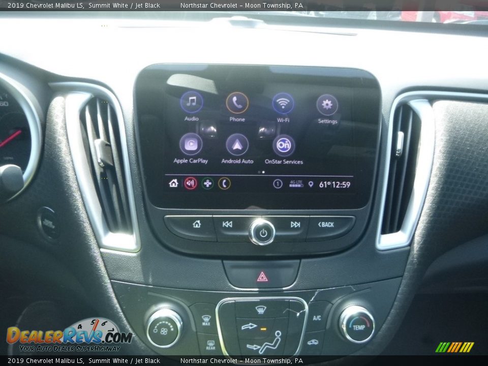 2019 Chevrolet Malibu LS Summit White / Jet Black Photo #17