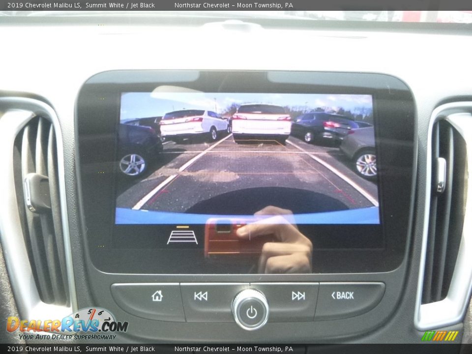 2019 Chevrolet Malibu LS Summit White / Jet Black Photo #18