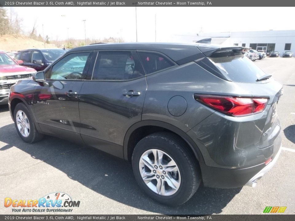 2019 Chevrolet Blazer 3.6L Cloth AWD Nightfall Metallic / Jet Black Photo #3