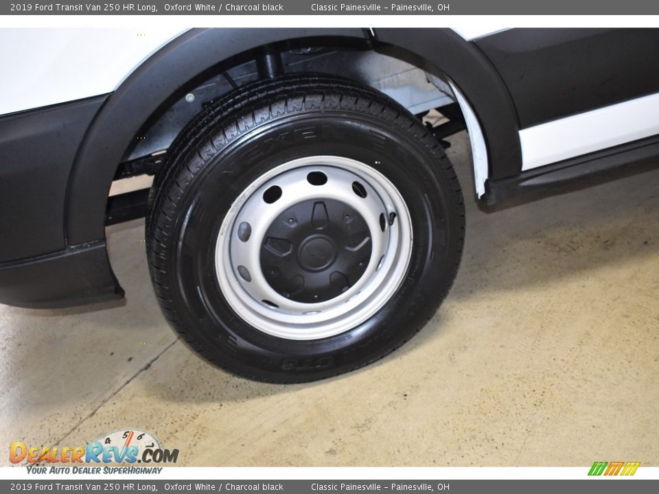 2019 Ford Transit Van 250 HR Long Oxford White / Charcoal black Photo #5