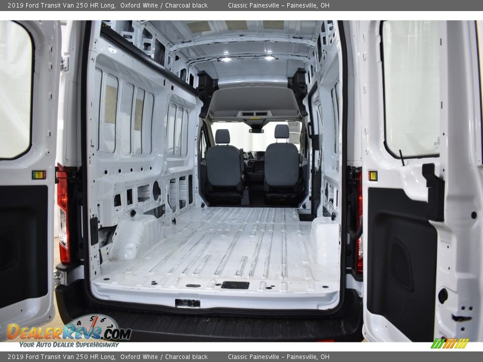 2019 Ford Transit Van 250 HR Long Oxford White / Charcoal black Photo #8