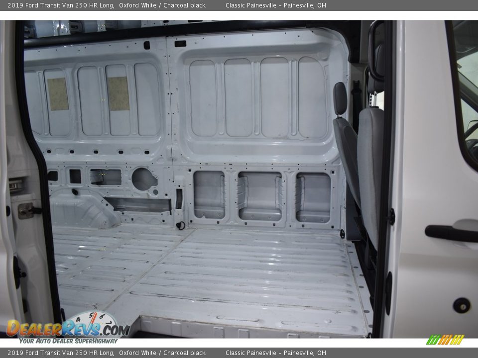 2019 Ford Transit Van 250 HR Long Oxford White / Charcoal black Photo #9