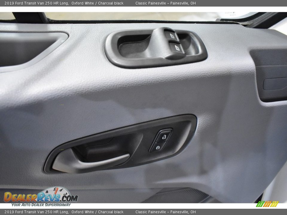 2019 Ford Transit Van 250 HR Long Oxford White / Charcoal black Photo #10